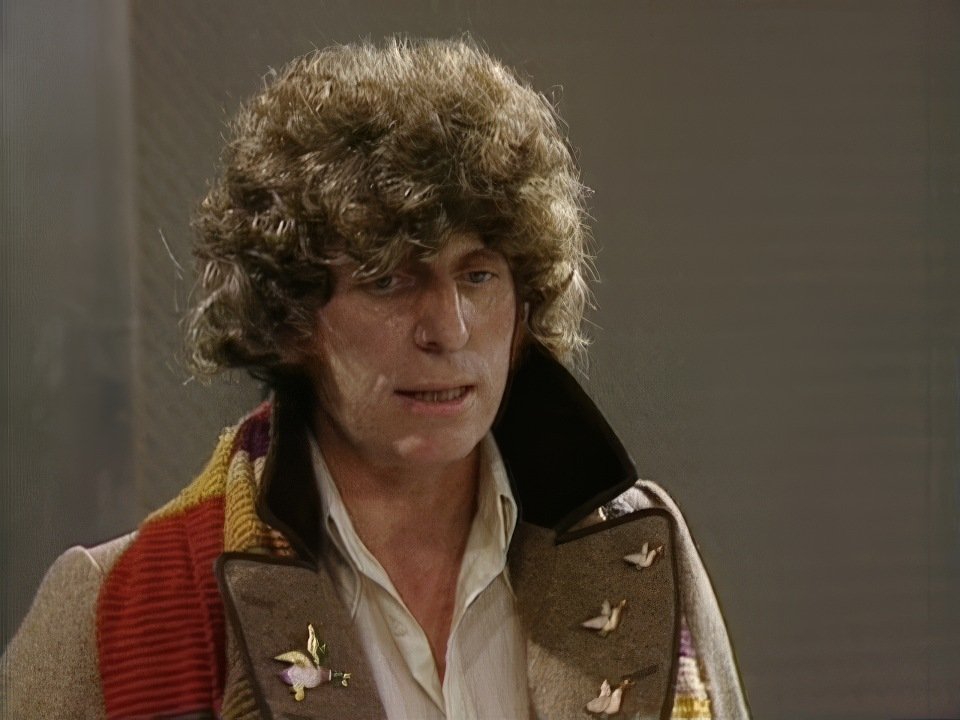 Tom Baker in "The Power of Kroll". #TomBaker #DoctorWho #FourthDoctor