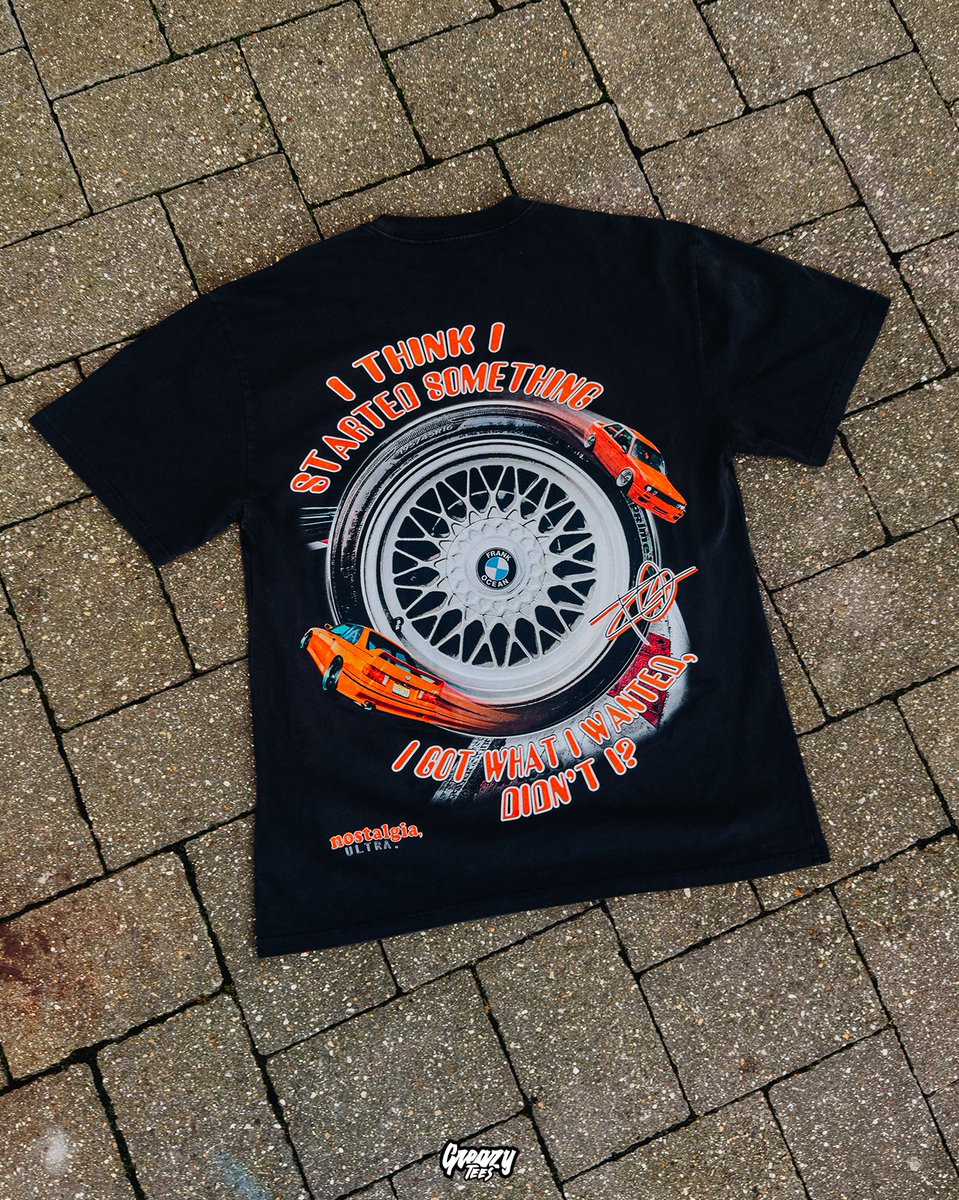 GreazyTees's tweet image. NOSTALGIA ULTRA TEE 🧡

Ahhh what a tape. It really does live up to the name being the most nostalgic piece of music ever, it’s so 2011. Life really peaked when this dropped, the perfect summer album to blast with the windows down. Extra points if you had the e30 to match, I know