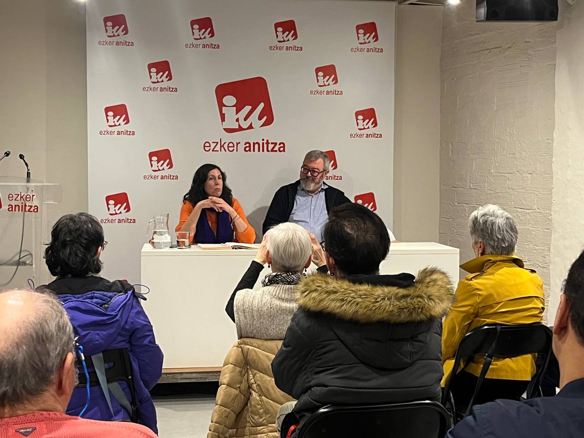 Hoy hemos abordado en Bilbao de la mano de Eva García Sempere la necesidad de un cambio de marco conceptual y la necesidad de un decrecimiento desde la equidad

Los límites del planeta, los picos en la explotación de recursos son señal inequívoca de que otro modelo es necesario