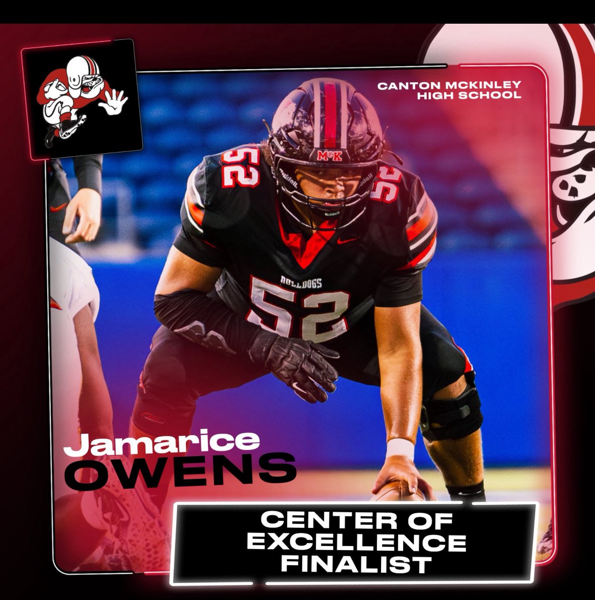 JamariceO's tweet photo. Blessed to have the opportunity !! All glory to God and the coaching staff and community @McK_FBall @TheJoeEwell @coach_wink55 https://t.co/q9VFGwdRBl