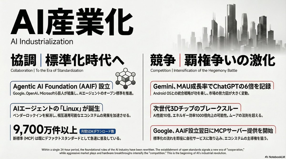📰12/11 AI業界24時間トレンドニュース 🎙️Spotifyへ配信完了 ・AI