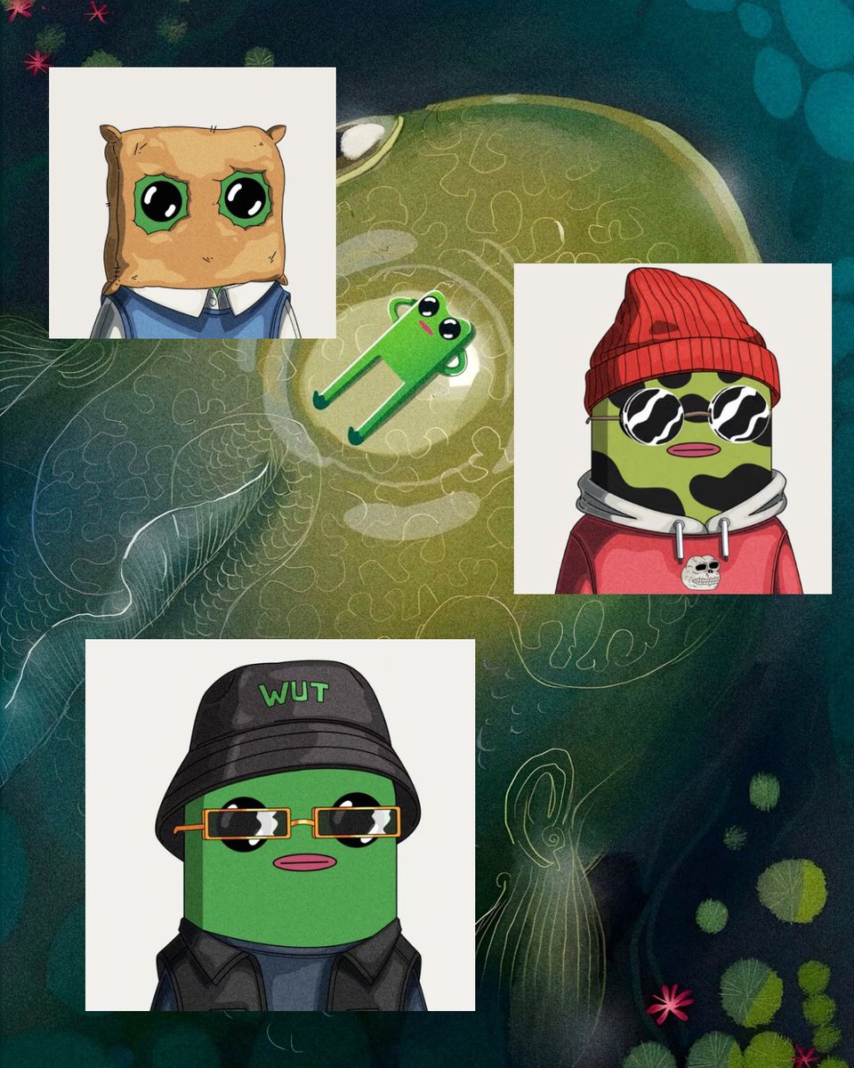 I think my pond is the most stylish of all… in fact is Italian 🐸🇮🇹

here a shoutout of my traits:

👒Black Wut Bucket Hat -> 1/58 

The bucket hat is one of my distinctive traits in real life…I never take the binance one off…wut if I get the fwog one? easy choice for my pfp