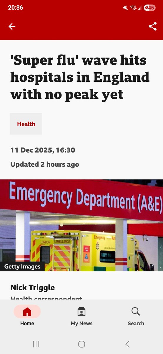 johnnewbold's tweet image. every year for heavens sake is this @BBCNews or @NHSuk propaganda - The boy who cried wolf