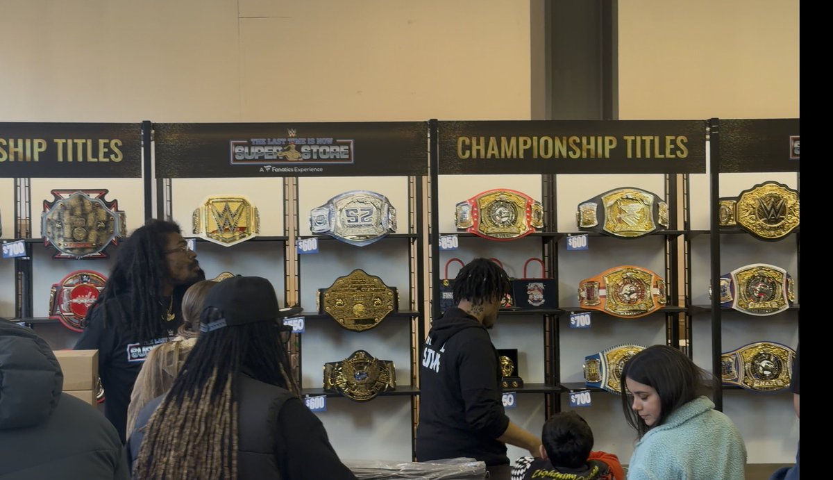 In honor of #JohnCena’s final match #WWE has built a John Cena Superstore ahead of #SNME. It’s 2 floor stocked with Cena Merchandise!  Check out my full tour video below 

#ThankYouCena 

youtu.be/xJcV8YT363U?si…