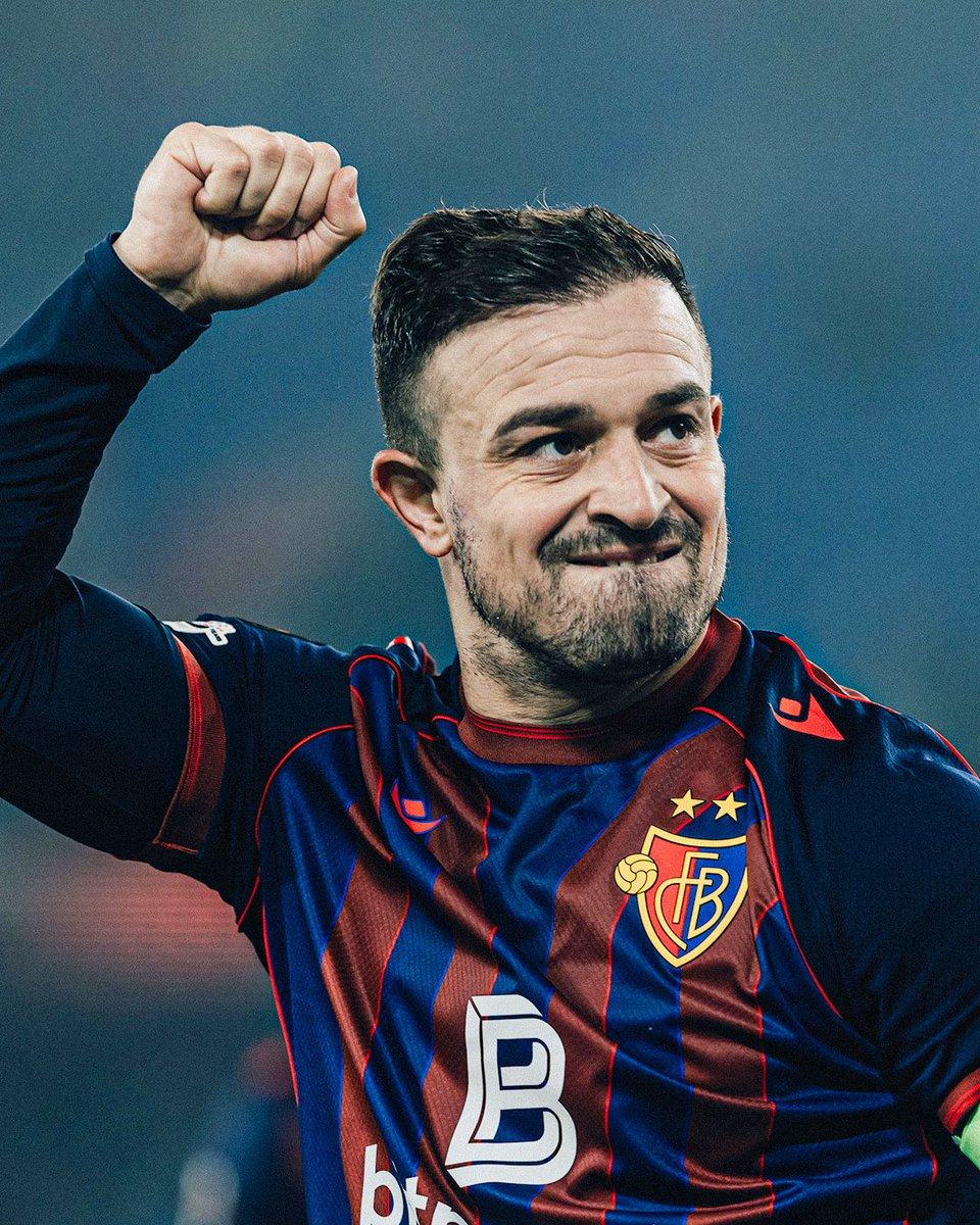 Xherdan Shaqiri has 63 goals and assists in 64 games since rejoining his boyhood club Basel 😳