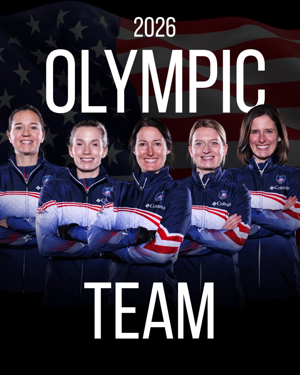 usacurl's tweet image. Congrats to our 2026 U.S. Olympic Team representatives! After showing determination and perseverance throughout the Olympic Qualifying Event, Team Peterson has clinched the final Games berth. 🇺🇸 # TEAMUSA