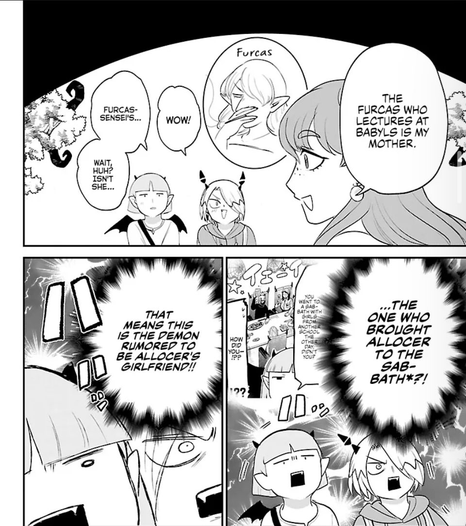 Damn! Allocer got along so well with Furcus-sensei that she