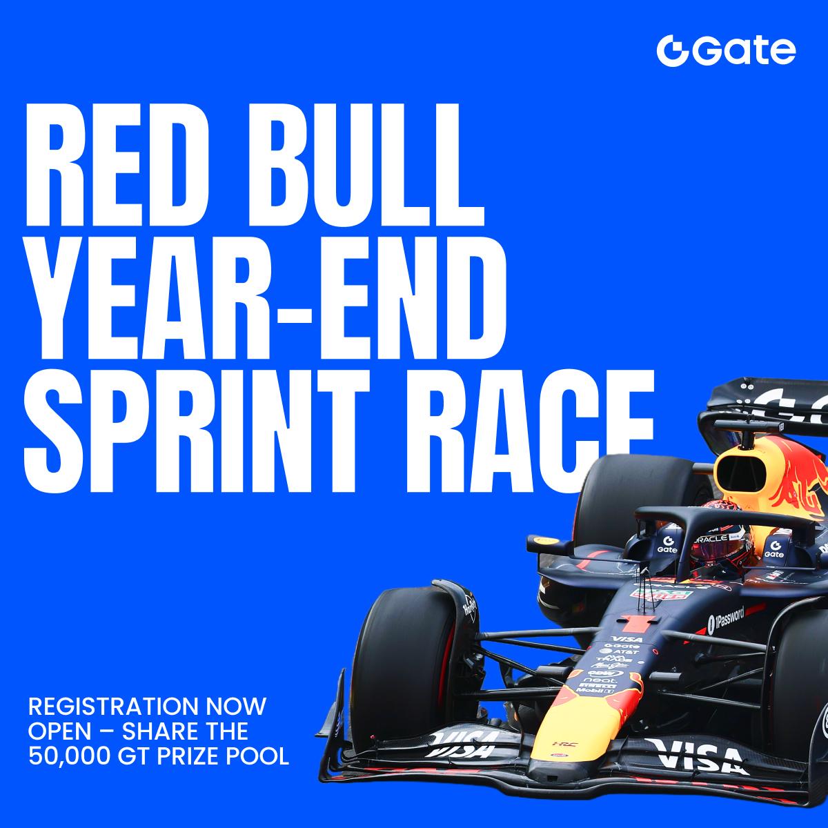 Red Bull Year-End Sprint Race is live
Race, trade &amp; share 50,000 GT with zero barriers.
Weekly leaderboards, USDT rewards &amp; a season-closing adrenaline rush.

🔗 gate.com/competition/f1…
🔗 gate.com/announcements/…
🔗 gate.com/announcements/…
Sign up 👇 
gate.com/referral/regis…