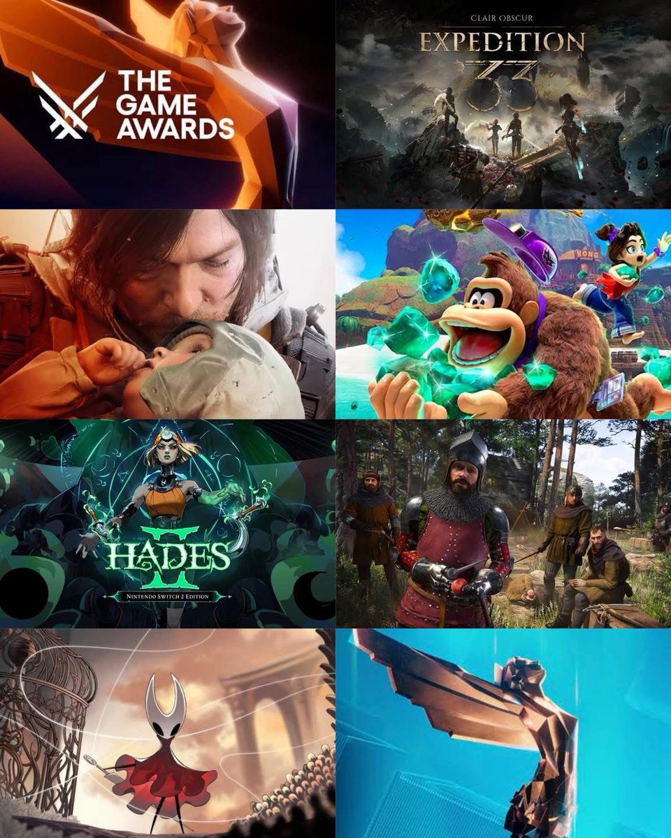¿Cuál quieres que gane mejor juego del año 2025? #Goty2025 #TheGameAwards