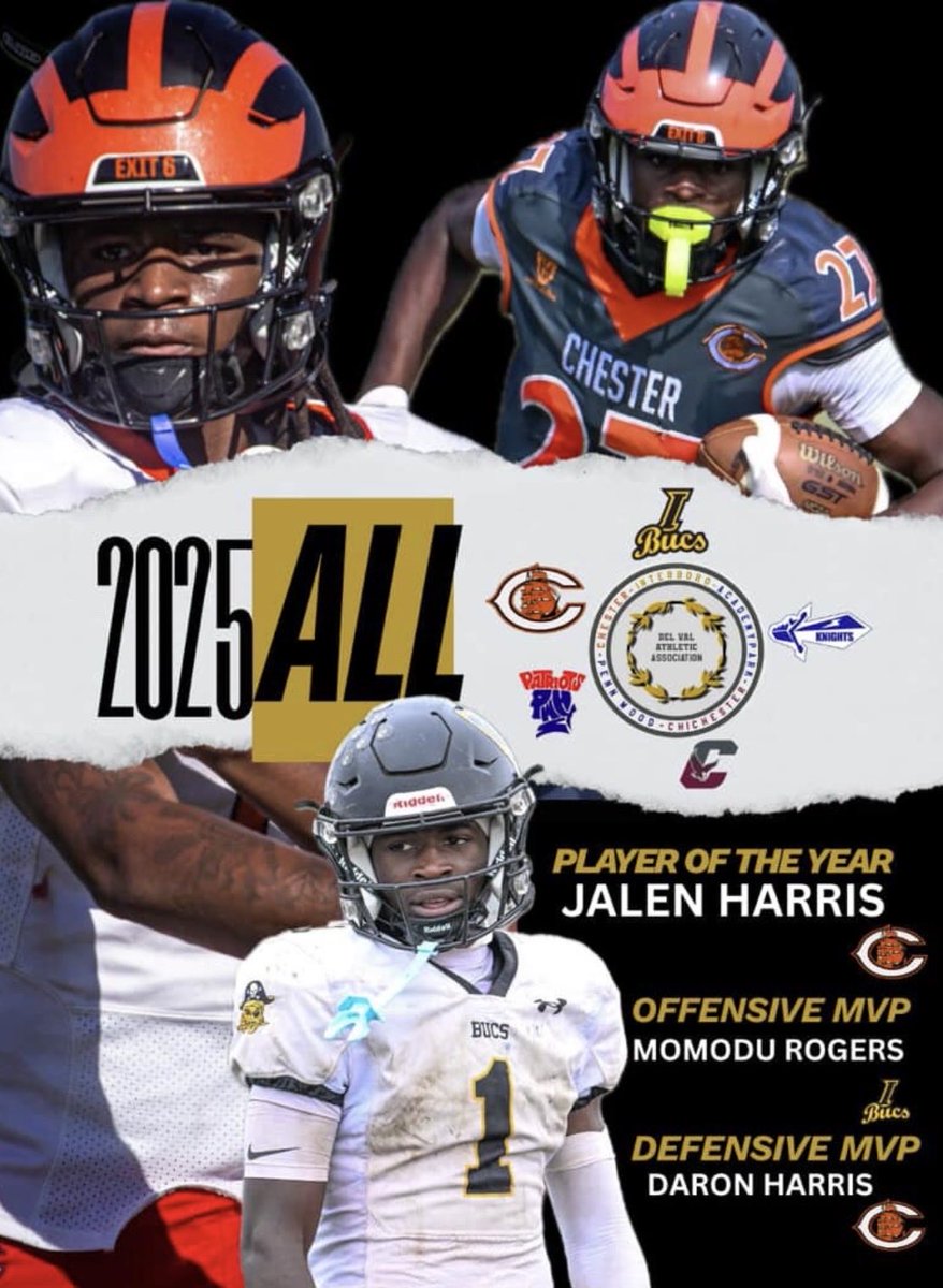 MomoduRogers1_'s tweet photo. Momodu Rogers 
Class of 27’
RB/ATH
5’10
185
1256 Rushing Yards 
19 Tot TD 
First Team Del-Val Offense &amp; Defense 
50+Tackles
1 Def TD
2 FF
https://t.co/ma25uHs9oK https://t.co/4Onm3micGC