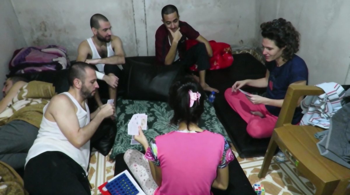 bringhomenow's tweet image. The footage of Hersh Goldberg-Polin, Carmel Gat, Eden Yerushalmi, Almog Sarusi, Ori Danino, and Alex Lobanov was found in the Gaza Strip and documents them over months in captivity. In August 2024, they were murdered by their captors as IDF forces closed in on the area.…