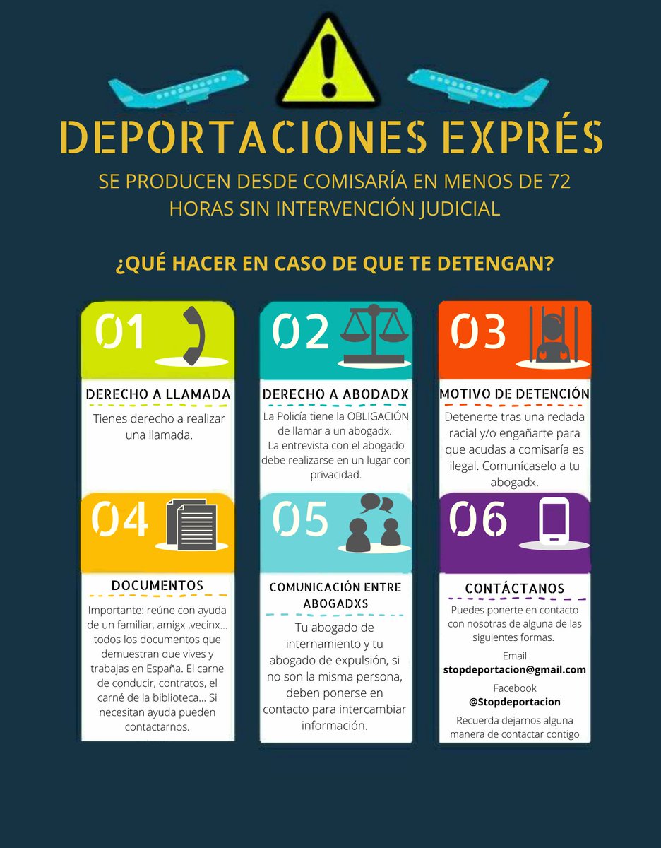 Stop Deportación tweet media