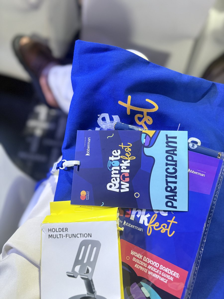 chovwenofuru's tweet photo. RemoteWorkFest2025 was pure energy. Learned incredible things, met beautiful minds, and left more inspired than I arrived @cyberjeremiah @Jobbermandotcom @Mastercard #RemoteWorkFest2025 https://t.co/uHKmlwXxcD