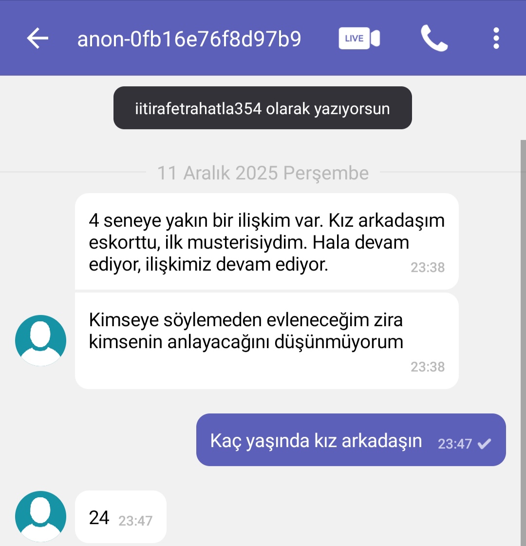 connected2.me/iitirafetrahat…
Göndericimiz 24 yaşındaki kız arkadaşıyla ilgili itirafını paylaştı sizlerde itirafınızı gönderin paylaşalım
olgun kızlar evligizlikadınlar itiraf itirafet evliçiftler