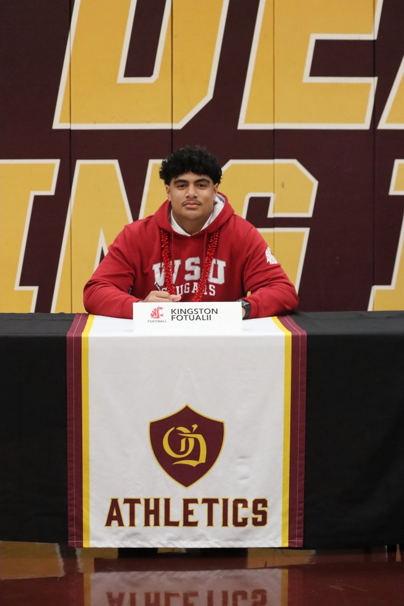 ODeaAthletics's tweet photo. Part 2 - 

- Fa Siale - Football 🏈 - Univertsity of Utah 
- Jeremiah Nonu - Football 🏈- University of Nevada
- Kingston Fotualii - Football 🏈-Washington State University
- Guilin Banchero - Football 🏈- Eastern Washington University 

#GoIrish https://t.co/w3JGaxW2uD