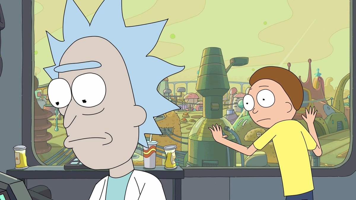 only RICK & MORTY tweet media