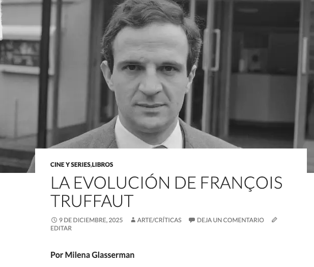 ¿Te gusta el cine? ¿Todavía no decidiste qué leer en las vacaciones? Milena Glasserman te recomienda este libro
👇
artecriticas.wordpress.com/2025/12/09/la-…