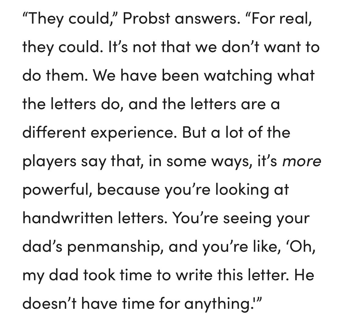 #Survivor #Survivor49
He’s an idiot.
“My dad took the time to write a letter.” You know what would be better? Your dad taking the time to VISIT YOU IN PERSON IN FIJI