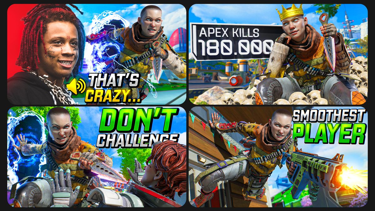 Recent Apex Legends thumbnails made for <a href="/FaidesTwitch/">Faide</a> 🐐