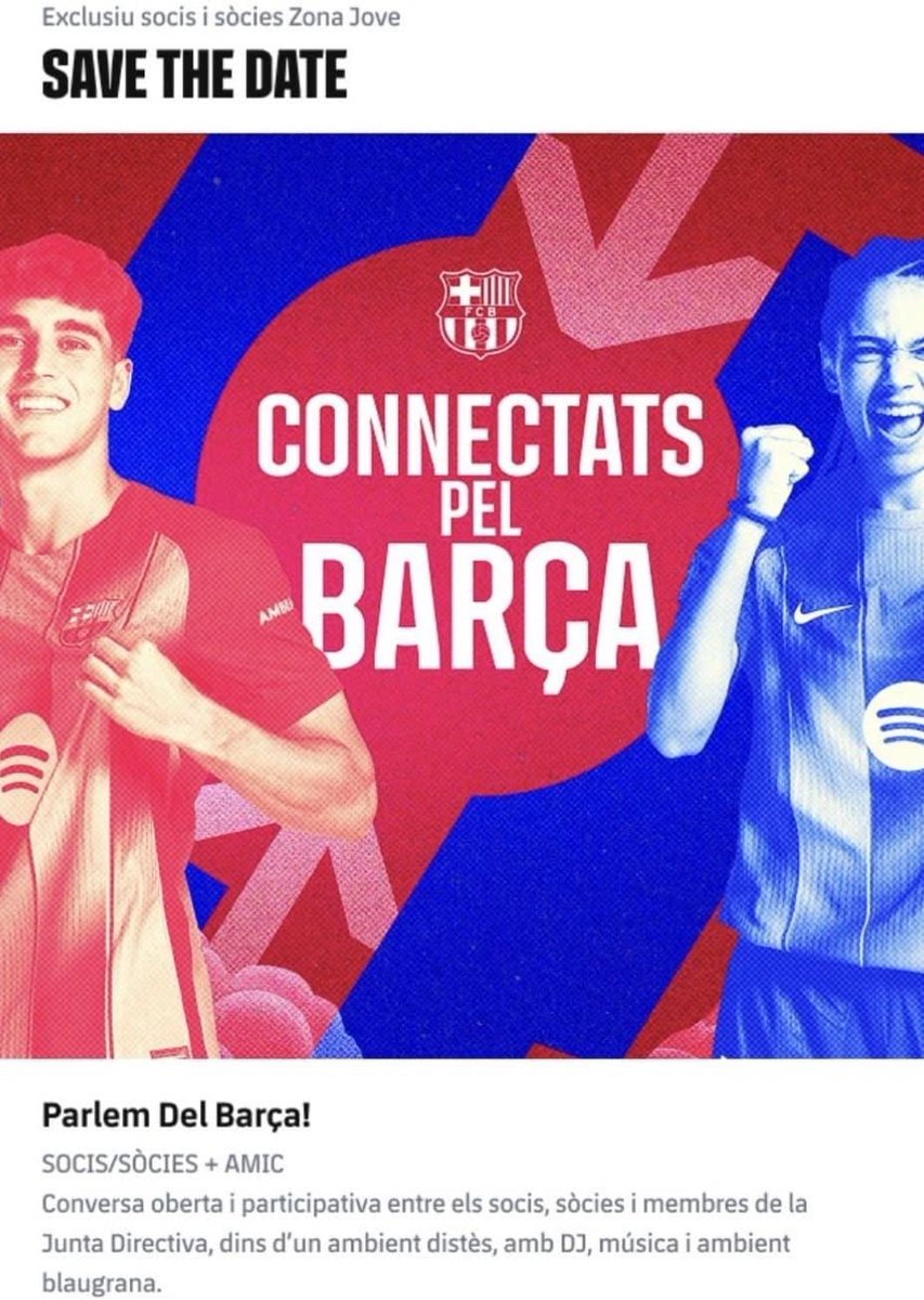 Avui hi ha hagut una trobada de la junta directiva amb socis de 18-30 anys.
Elena Fort ha reconegut que van tancar la grada d'animació perquè no agradaven els grups. Que les multes eren excusa i en cas de pagar-se, la junta hagués trobat altra excusa per expulsar-nos.
Ara què?