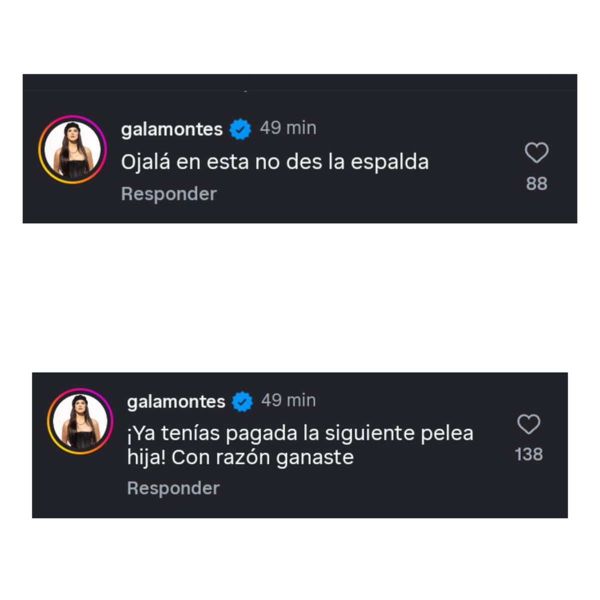 Wey, se atacaba con Alanita 4 meses después.