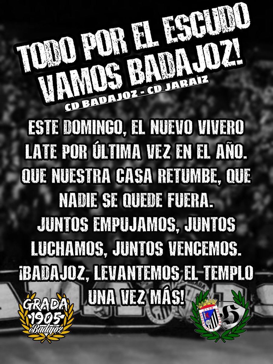 Vamos Badajoz!