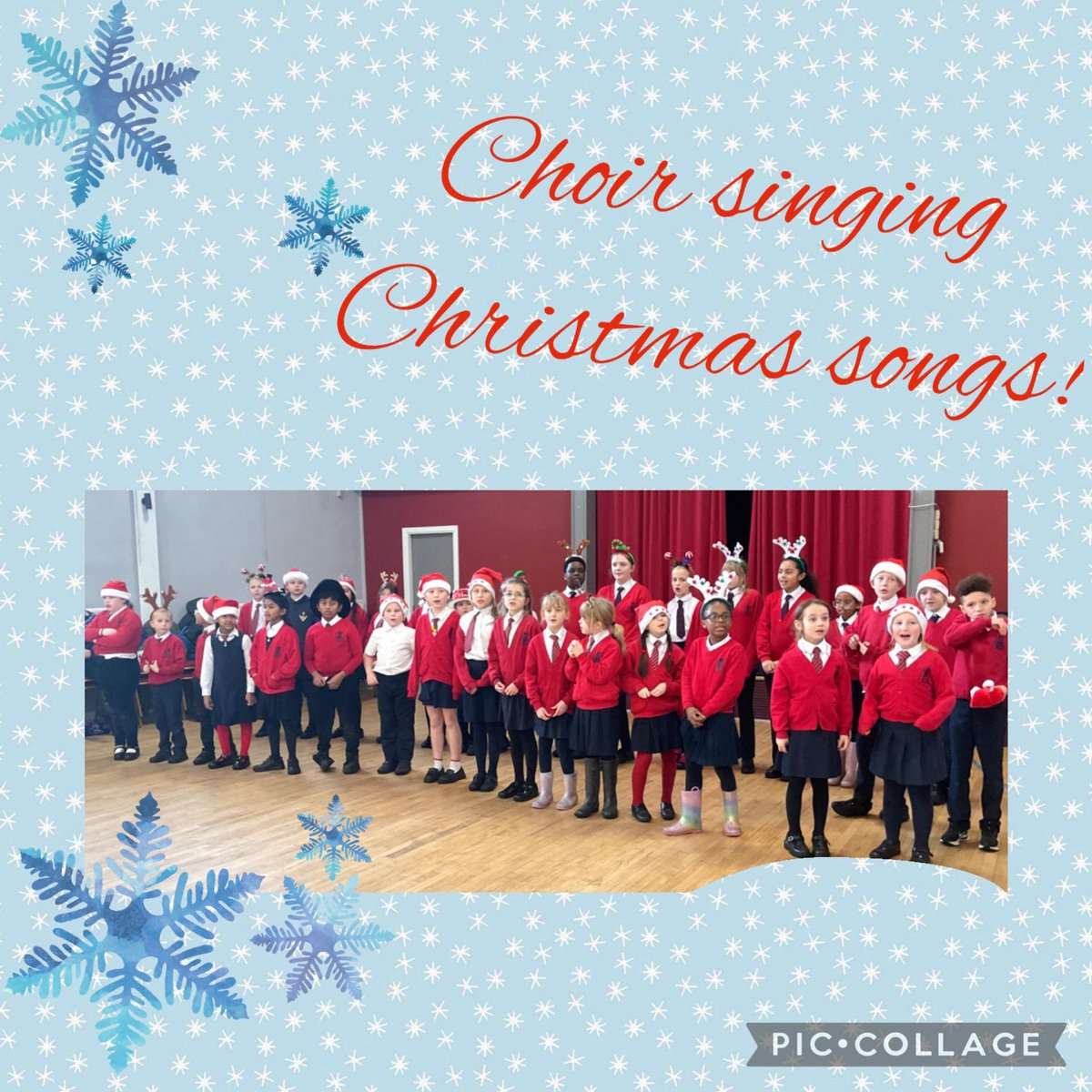Choir went to St. Peter’s Helpers’ Christmas party to provide some music for entertainment. This was the first of two events for Choir this week and they did themselves proud!