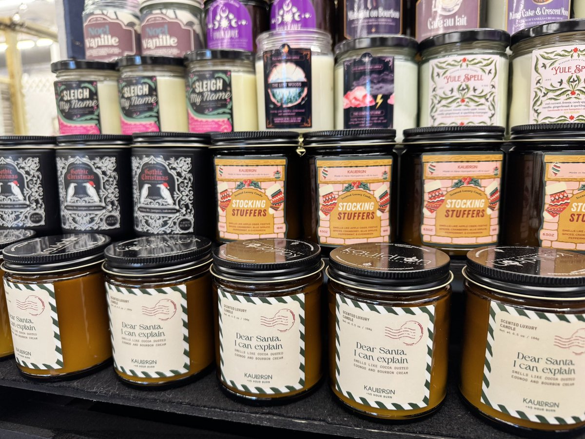 Deadline for holiday shipping 

Sunday, December 14

shopkauldron.com