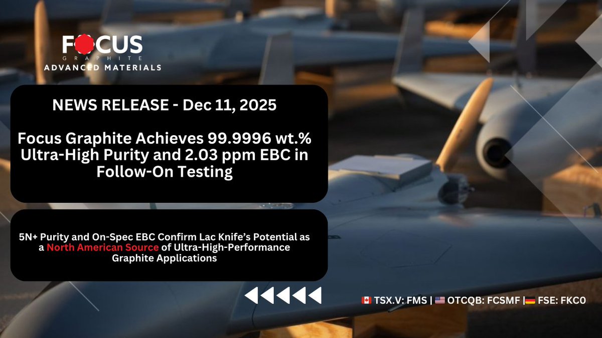 Focus Graphite Inc. tweet media