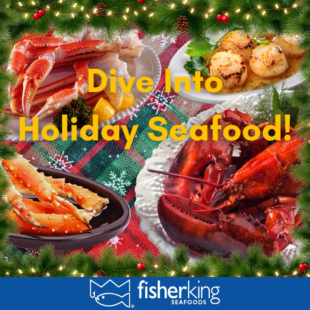 This holiday season🎄don’t be selfish…give them shellfish!

Treat your customers, patrons, family and friends to the best seafood the🌊ocean has to offer.

Alaskan King Crab🦀, Lobster🦞, Snow Crab🦀, Scallops, and so much more.

Get yours today!

#EatLikeRoyalty🌊🦀🦞🦐🐟