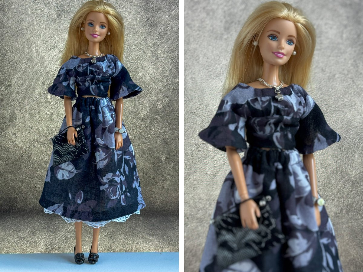 BCTogs's tweet image. Handmade black floral skirt and top, purse, necklace, bracelet by BCtogs 
 etsy.me/4pGkDBa via @Etsy #barbie #barbiedoll #barbiegirl #barbiedollclothes #handmade #handmadebarbiedollclothes #dollclothes #dolls #dollcollector #barbiecollector #dollphotographer #barbiemovie
