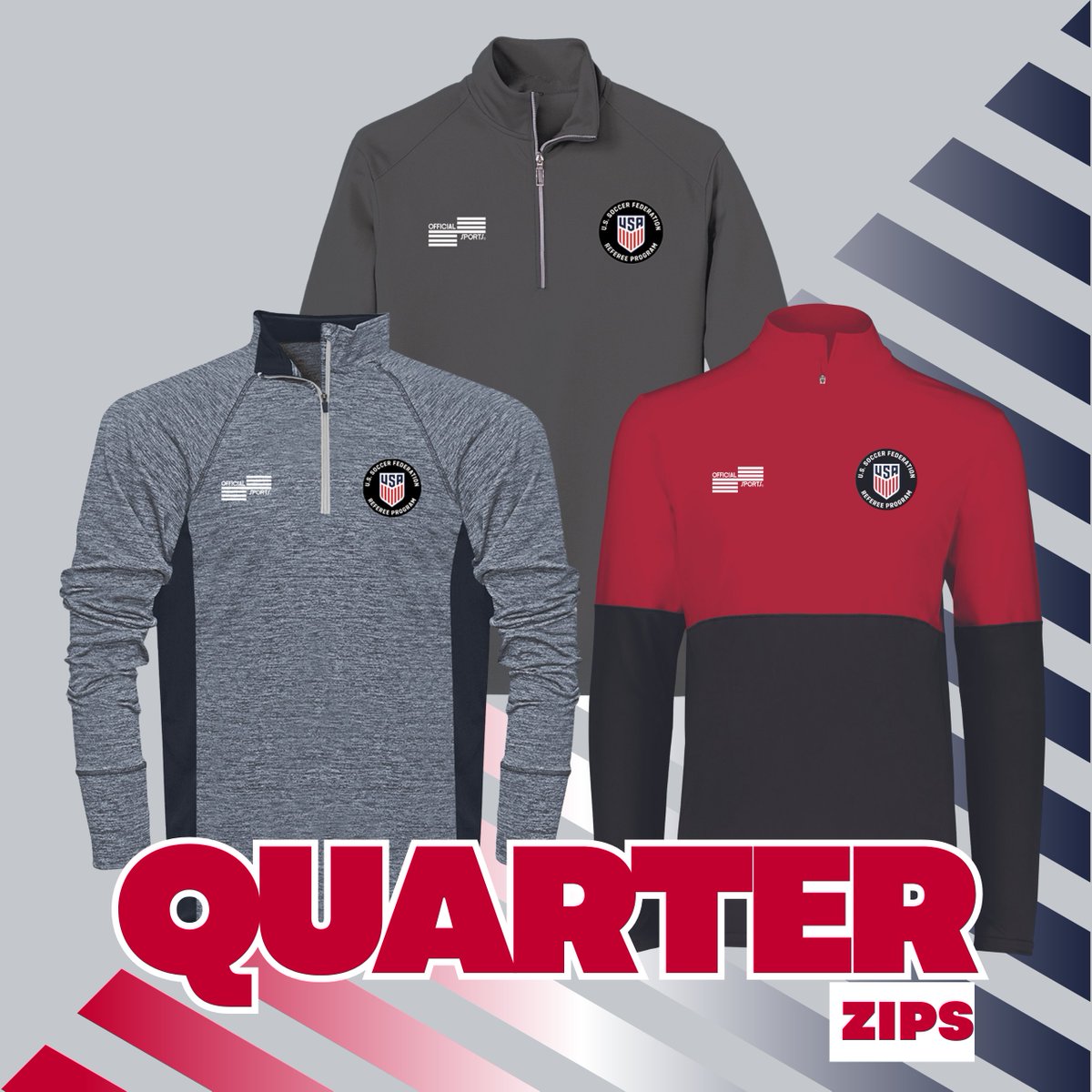 OSI_Page2's tweet image. 🎵On the #9thDayOfRefmas my friend gifted me, 9 jackets zipping 🎵

Stay warm and match-ready this season! These #jackets and #quarterzips are all on sale for under $50. Grab your favorites and layer up in comfort and style for every game.

#HolidaySale #12thDayOfRefmas #OSI