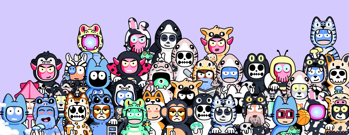 on July 27, 2023 stage 2 went live🪄

The vector illustration's main objective was to attract new holders who resonated with this type of art, while showcasing the versatility of IP in different formats.