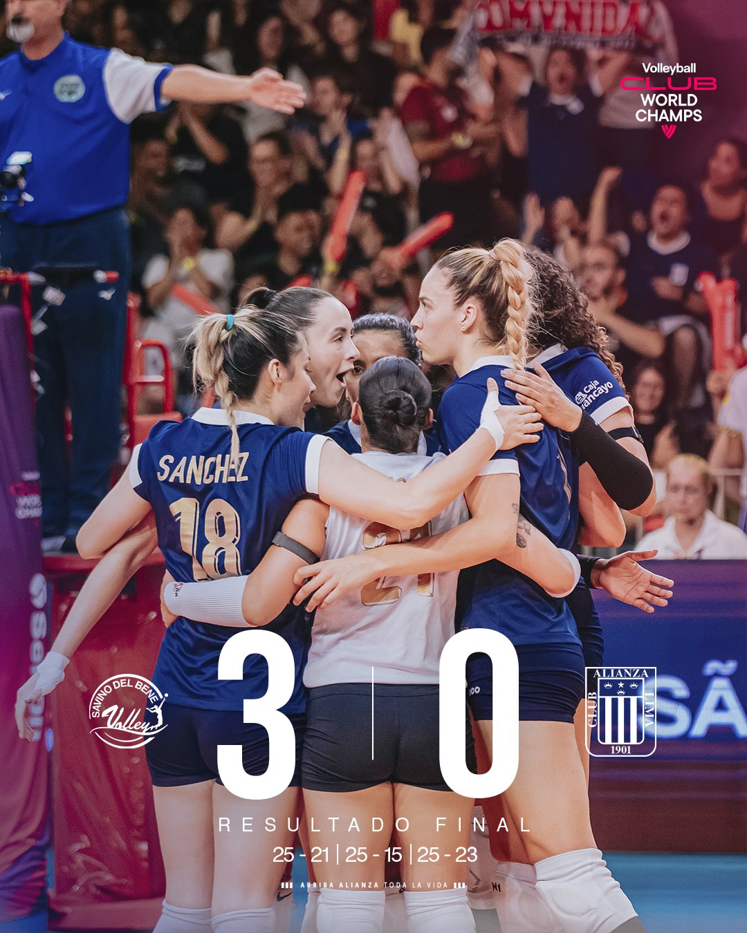 Fuente: Alianza Lima Vóley.