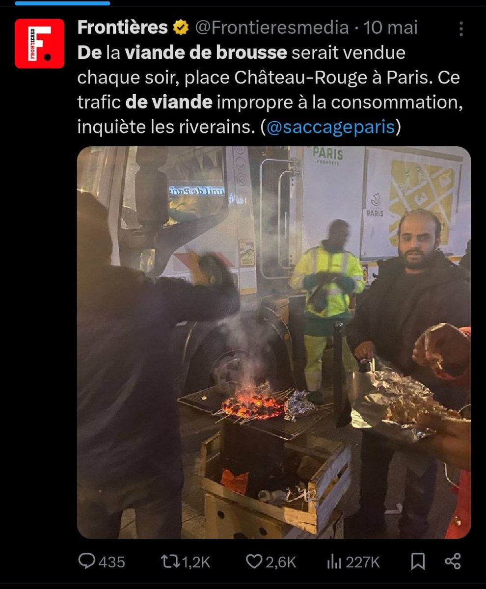 En France, tu peux vendre tranquillement de la viande de brousse dans la rue. 

En revanche, si ta vache a 38 de fièvre, il faut abattre tout le troupeau.

#Ariège #AgriculteursEnColère