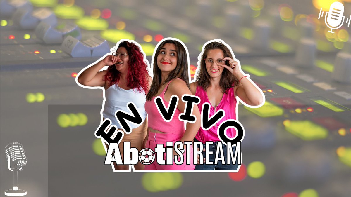 📻 ¡LE DIMOS PLAY AL STREAM! 📲 🔥

Ya estamos al aire en #AbotiStream 😜, con toda la información sobre #River, #Boca, #Independiente, #Racing y #SanLorenzo por 👉🏽 youtube.com/live/V5EwJdPCM… 👠⚽.