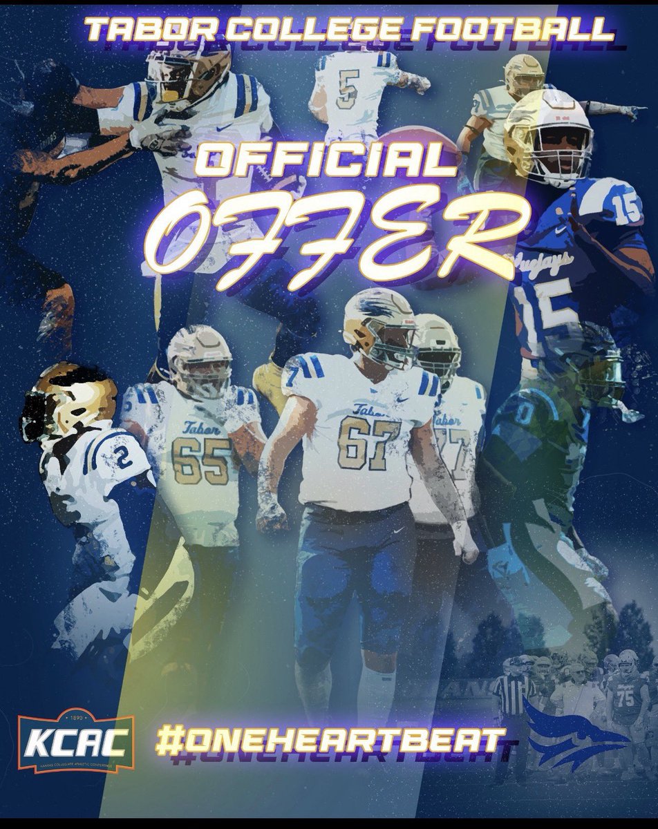 DannyCurry70_'s tweet photo. Blessed to receive my 14th offer from tabor college ! https://t.co/SKaHe8meox