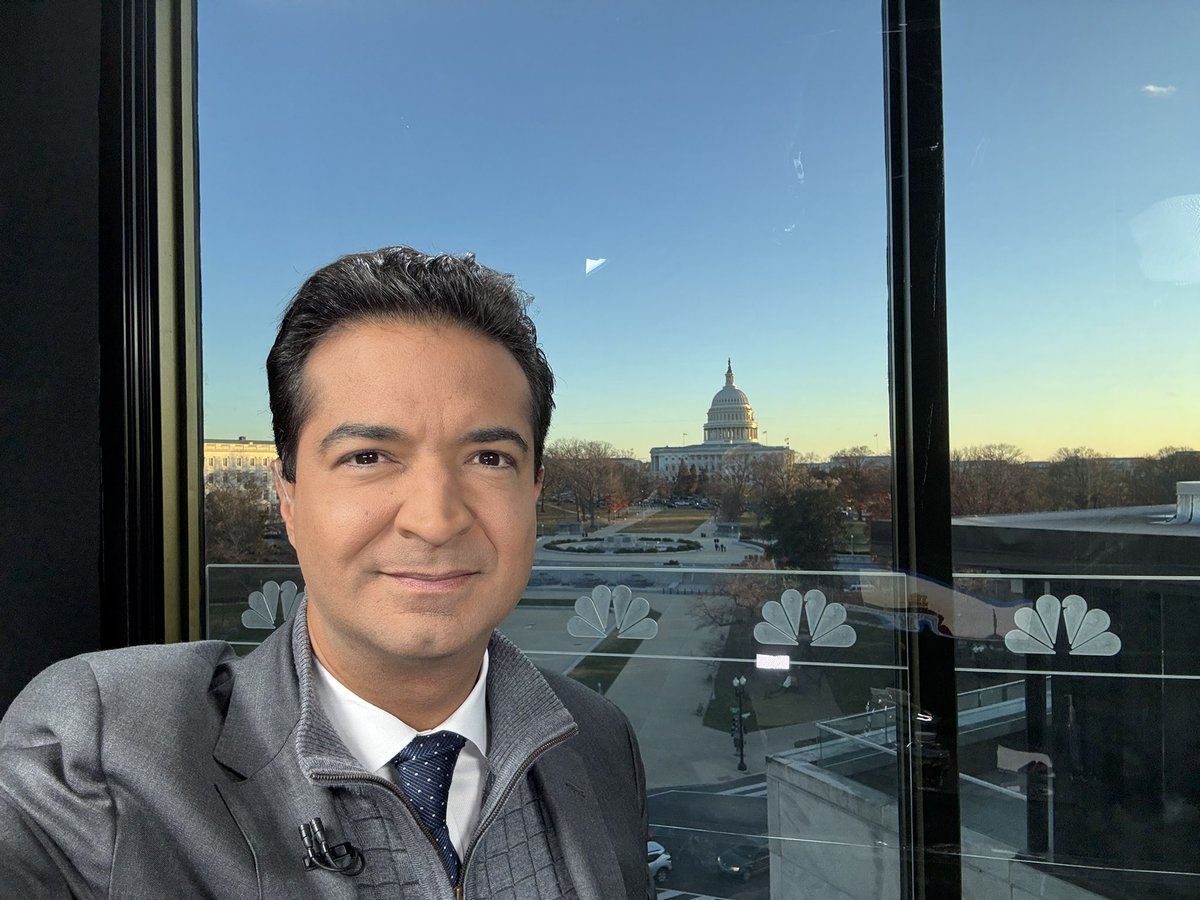 Getting ready to join @nbcnews’ <a href="/kwelkernbc/">Kristen Welker</a> on @meetthepress. Watch us on @nbcnewsnow during the 4PM hour. We’ll be talking healthcare and the busy week it’s been on Capitol Hill.
