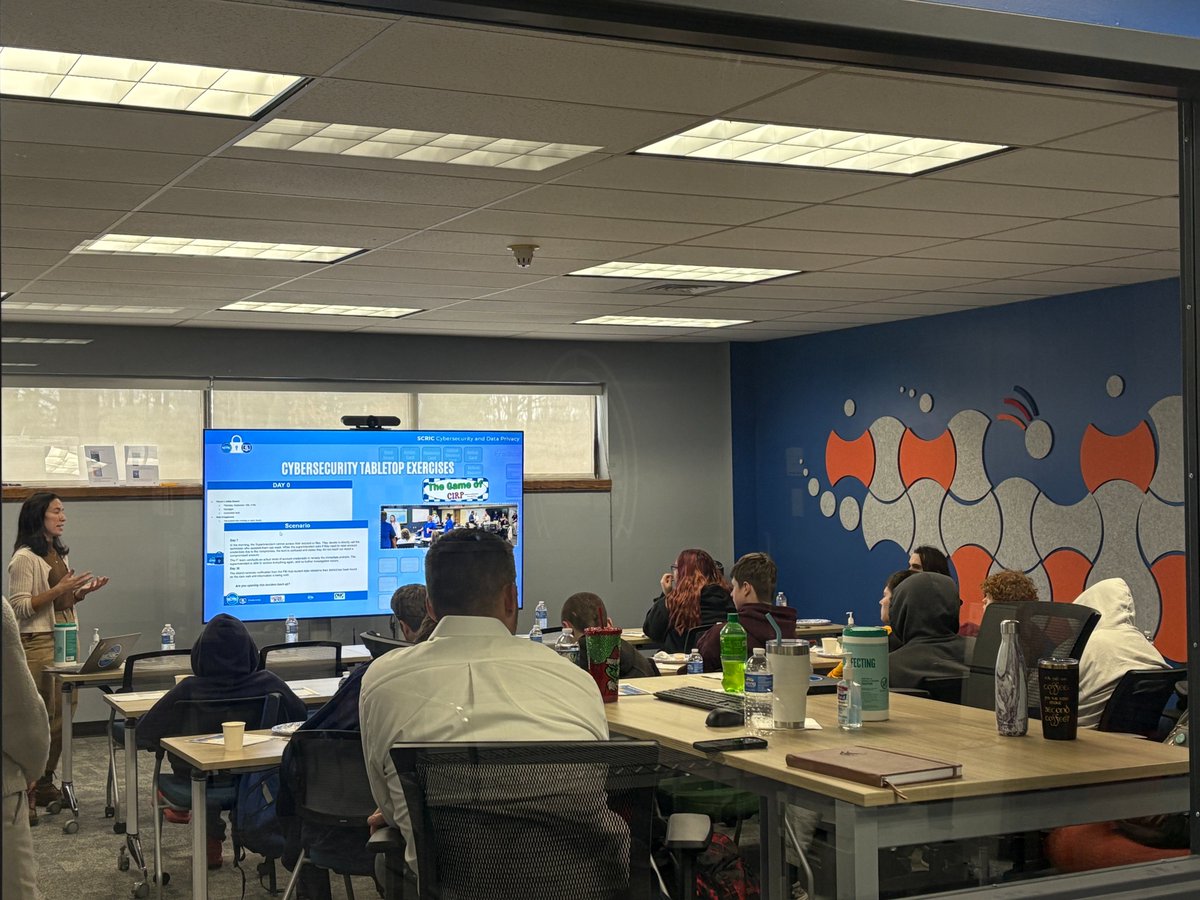 Students from Windsor CSD's Cyber Security &amp; Python Coding classes recently visited the #SouthCentralRIC to learn more about who we are, what we do, and possible pathways to these positions. #FutureReady #CareerExploration #Character #CaringCommunity