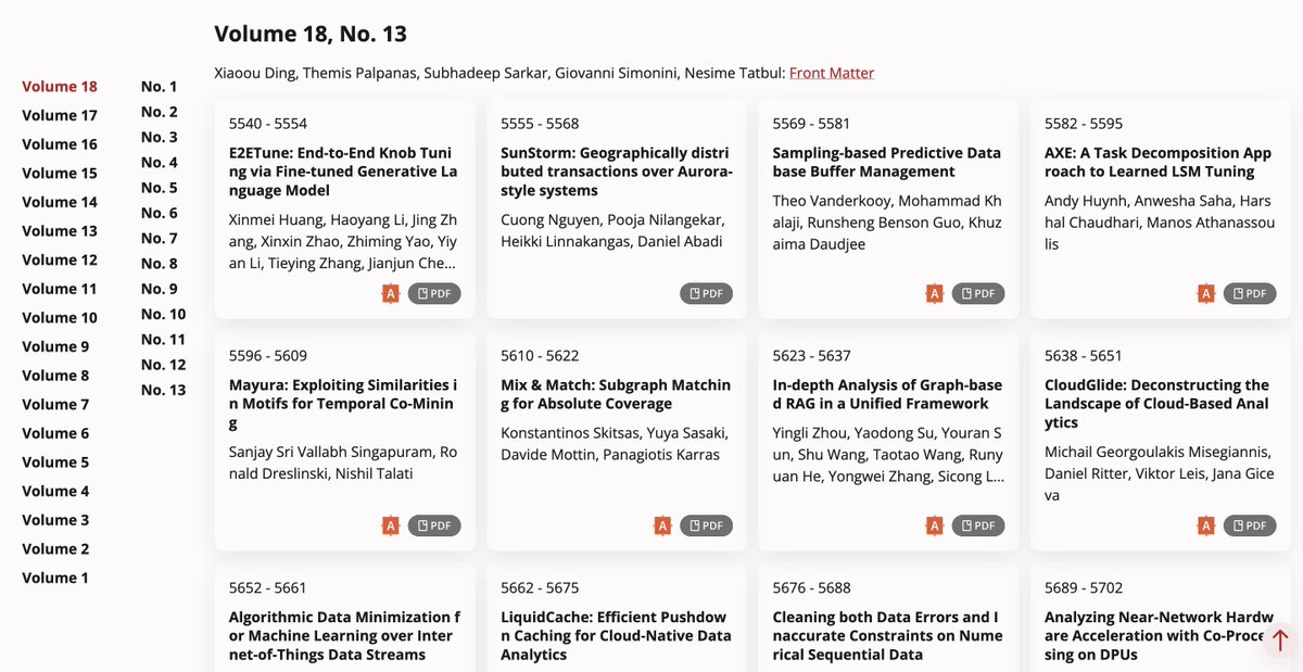 VLDB 2026 tweet media