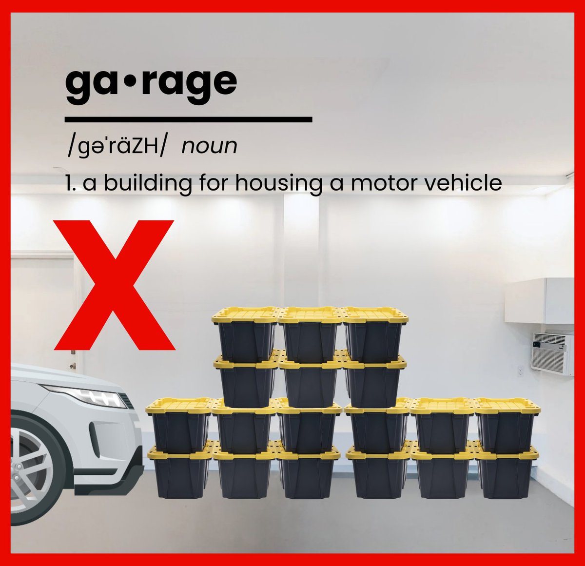 AccessDoorComp's tweet image. My garage used to be wall-to-wall storage totes… zero room to park a vehicle.

But once everything went up on overhead storage?
Boom — clean floor, clear space, and my car finally has a home again.

Who else needs this upgrade?

#AccessGarageDoors #OverheadStorage #HappyGarage