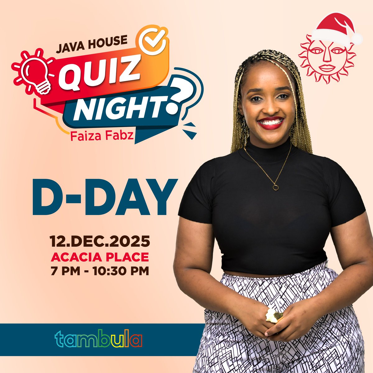 JavaHouseUG's tweet image. Game faces on.😎

Quiz Night is happening TONIGHT at Java House Acacia Place, 7pm–10:30pm.

You can&apos;t miss this one.

JavaHouseQuizNight