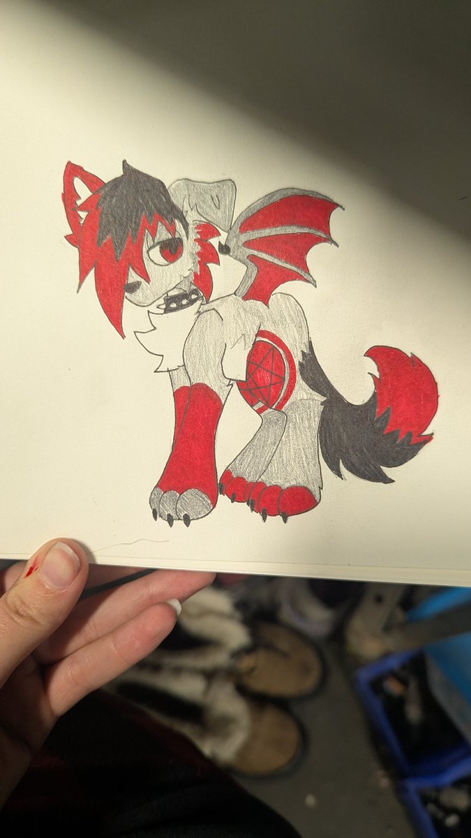 ProbablyACat1's tweet image. Temporary designs for me and my boyfriend's sparkledog OCS mwehehe..