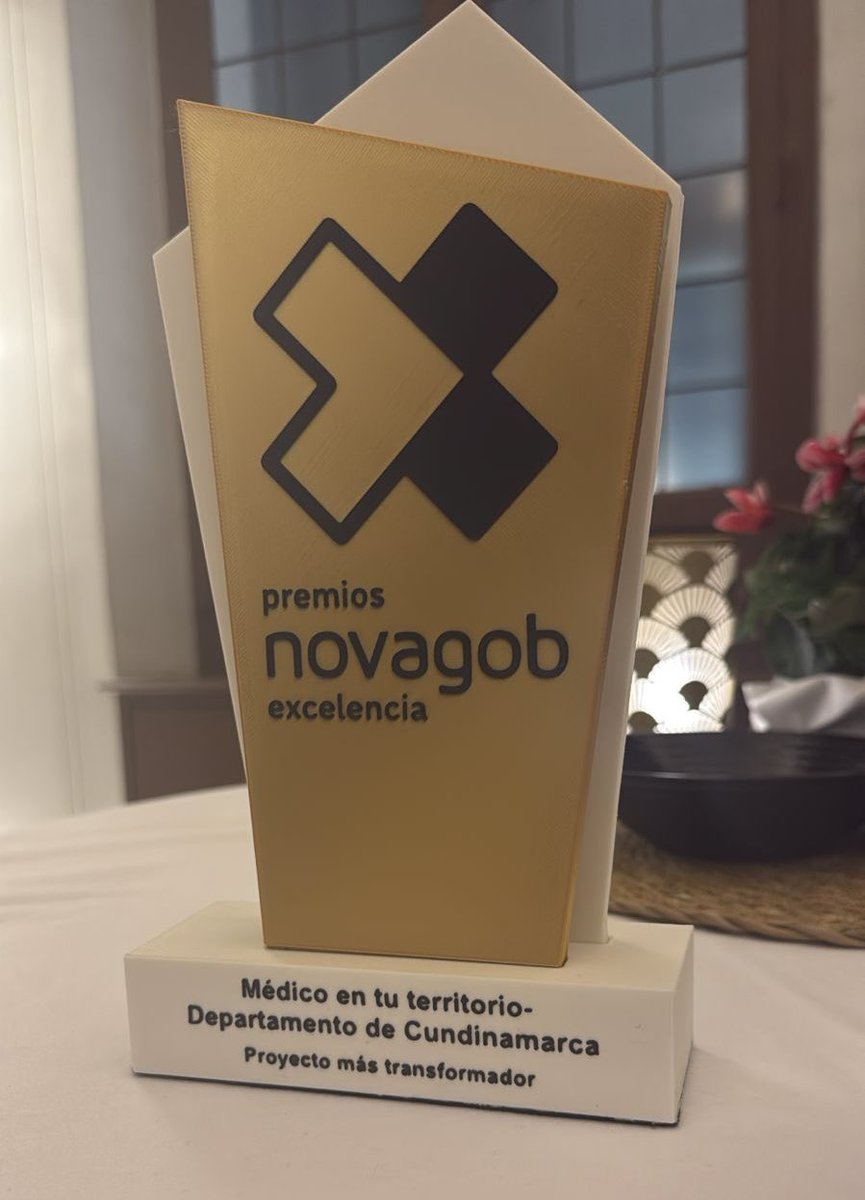 #Cundinamarca es referente internacional de innovación pública. Los premios NovaGob de España, fundación que se ha convertido en el punto de encuentro e impulsor para la transformación de la gestión pública y que destaca los proyectos más importantes de Iberoamérica en esta área,