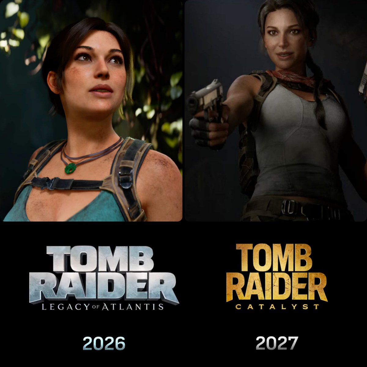 2 novos Tomb Raider foram anunciados

• Tomb Raider Legacy Of Atlantis, Remake do 1° Jogo
• Tomb Raider Catalyst, novo Jogo