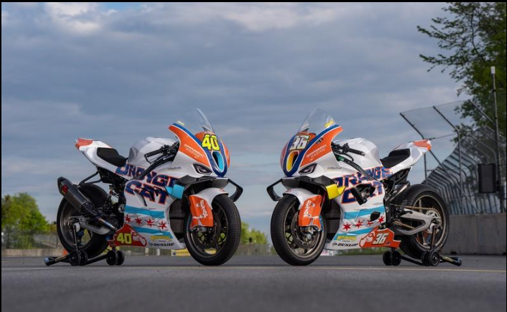 AsplandSteve's tweet photo. MOTOAMERICA - Two big announcements were made this week by OrangeCat Racing. The first was that after winning the 2025 Stock 1000 Championship, OrangeCat Racing is stepping up to the MotoAmerica Superbike Class. And in a big way. The team will be the Factory BMW squad in MotoAmerica with a two-bike squad featuring Sean Dylan Kelly and Jason Uribe.  https://t.co/fIBXUw6nfL