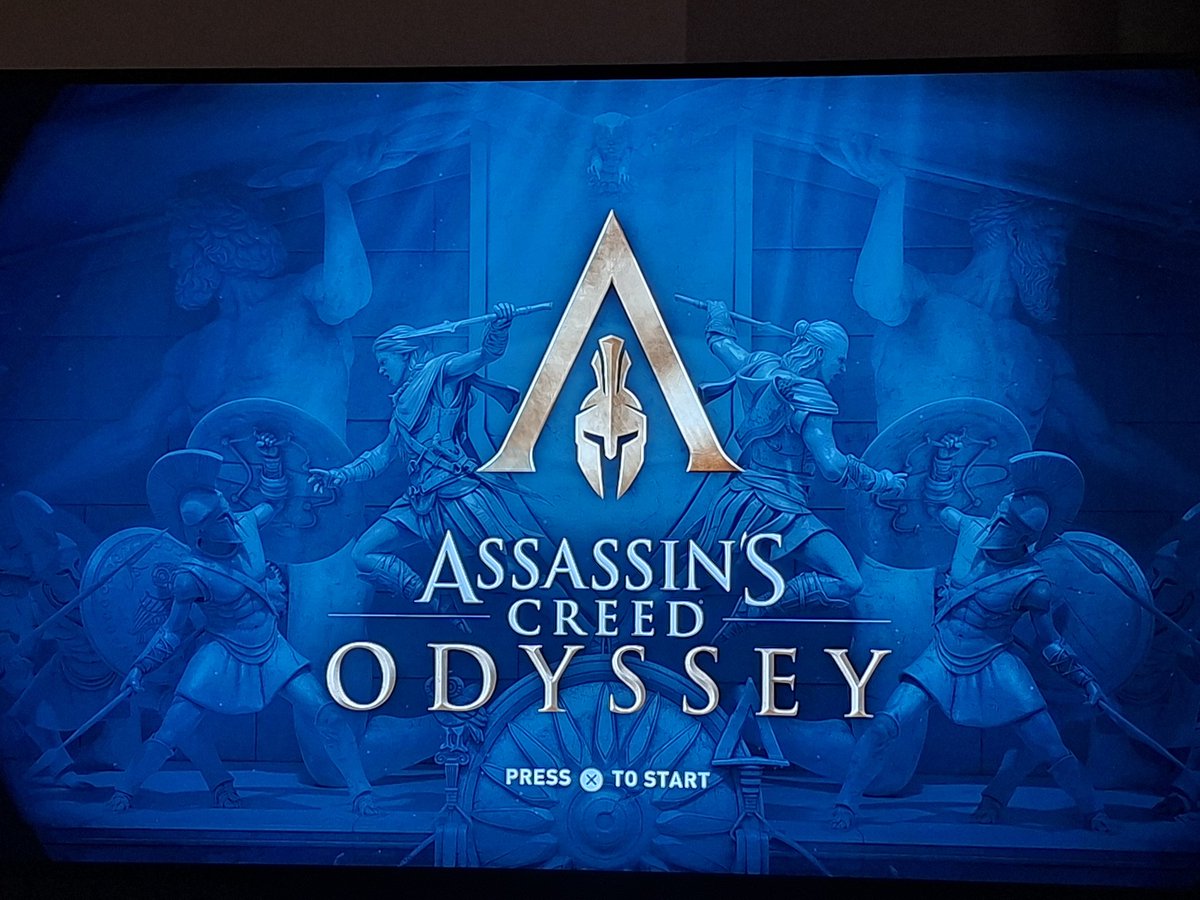 Dennett86's tweet image. Decided to give #AssassinsCreedOdyssey another go!!