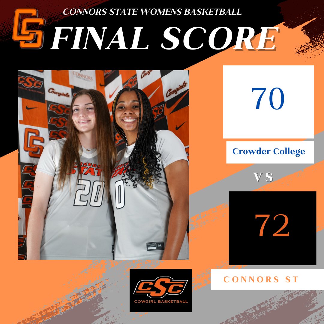 Connors State Womens Basketball tweet media