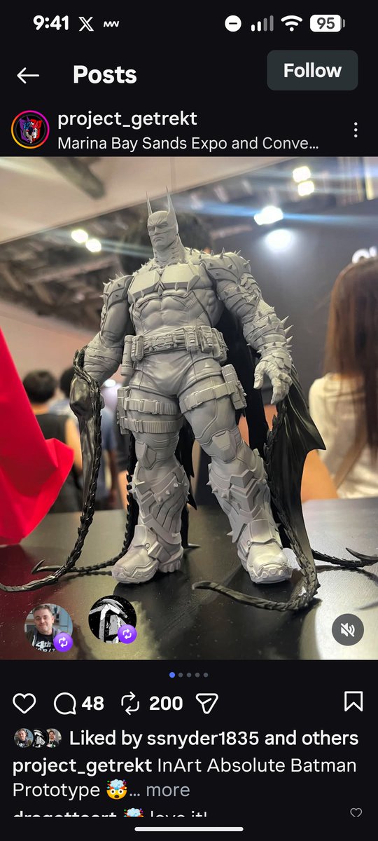 Inart Collectibles Absolute Batman prototype