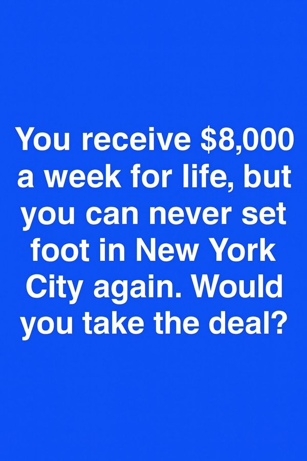 Sadie_NC's tweet image. Yes, I will take that deal.
Would you?